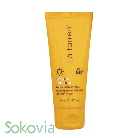 کرم ضدآفتاب بی رنگ لافارر SPF50