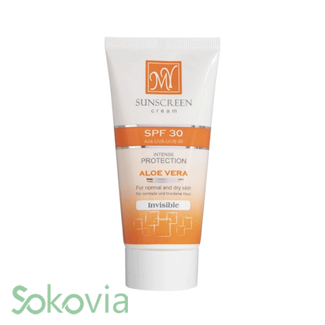 ضد آفتاب بی رنگ مای SPF30 مدل Aloe Vera