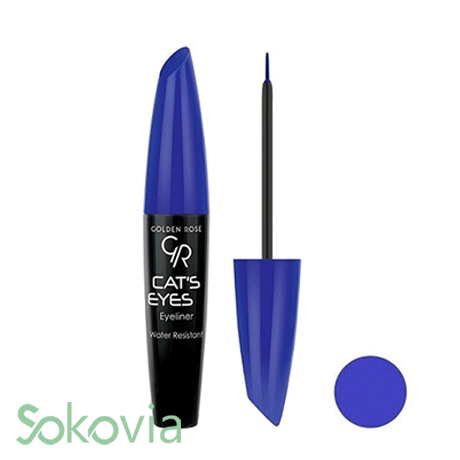 خط چشم گلدن رز مدل Cats eyes