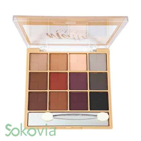 پالت سایه چشم 12 رنگ دودو گرل شماره 01