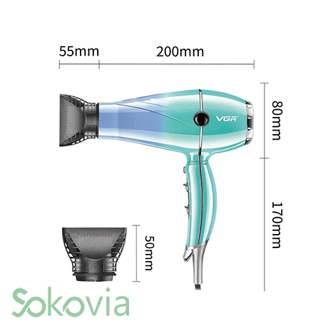 سشوار وی جی آر مدل V-452