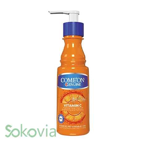 کرم مرطوب کننده کامان مدل Vitamin C