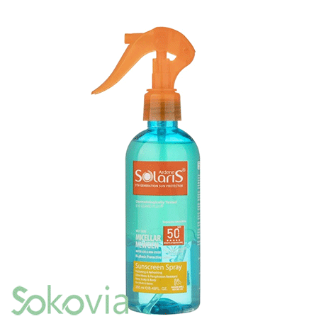 اسپری ضد آفتاب آردن سولاریس مدل Micellar Newgen