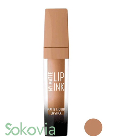 رژ لب مایع گلدن رز مدل Ink شماره 02