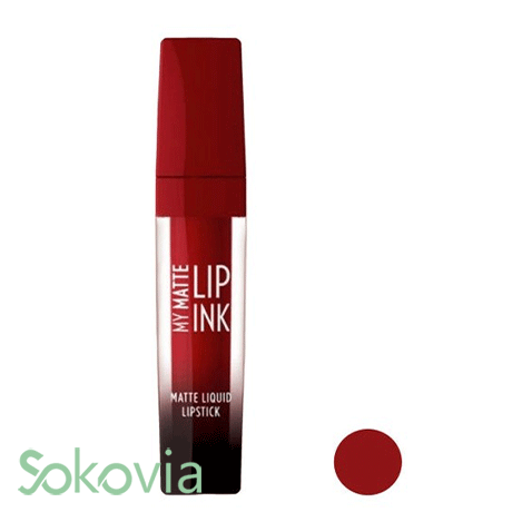 رژ لب مایع گلدن رز مدل Ink شماره 13