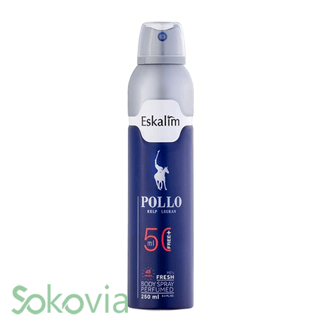 اسپری بدن مردانه اسکالیم مدل Polo Blue
