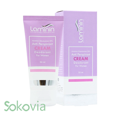 کرم ضد تعریق دئودرانت بانوان لامینین مدل Anti Perspirant