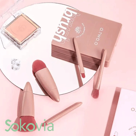 ست براش آرایشی او تو او مدل S20 بسته 5 عددی