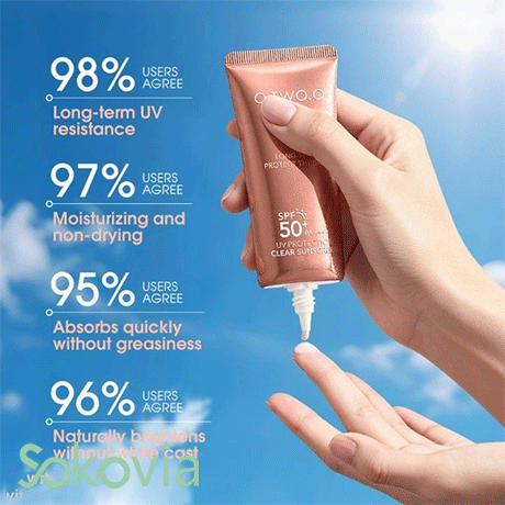 کرم ضد آفتاب او تو او مدل SPF50