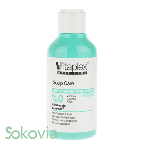 شامپو ضد شوره ویتاپلکس مدل Scalp Care مناسب موهای خشک