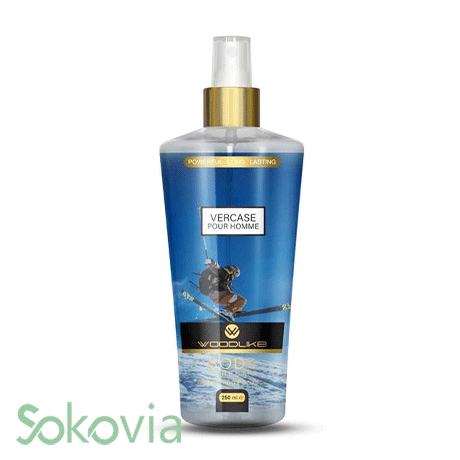 بادی اسپلش مردانه وودلایک مدل Vercase Pour Homme