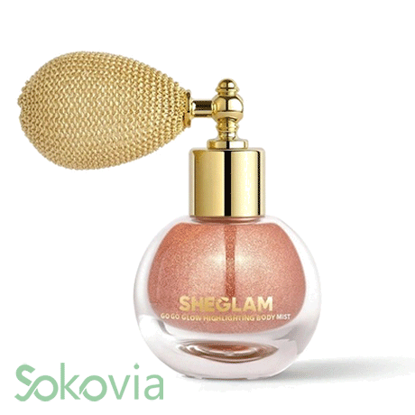 بادی میست شیگلم مدل GO GO GLOW رنگ Crimson Sparkle