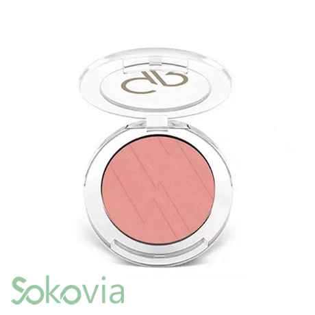 رژگونه گلدن رز مدل Soft & Silk شماره 14