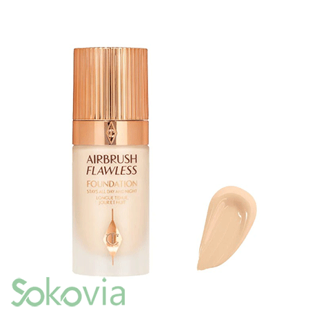 کرم پودر شارلوت تیلبری مدل AIRBRUSH FLAWLESS شماره 1