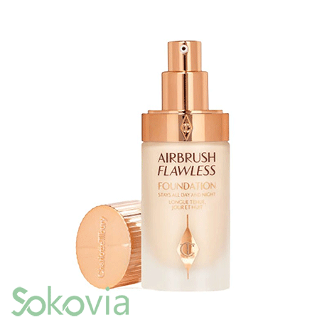 کرم پودر شارلوت تیلبری مدل AIRBRUSH FLAWLESS شماره 1