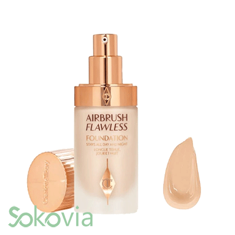 کرم پودر شارلوت تیلبری مدل AIRBRUSH FLAWLESS شماره 2