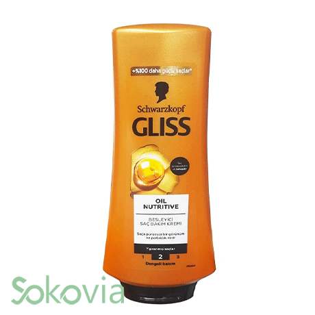 نرم‌ کننده مو گلیس مدل NUTRITIVE OIL