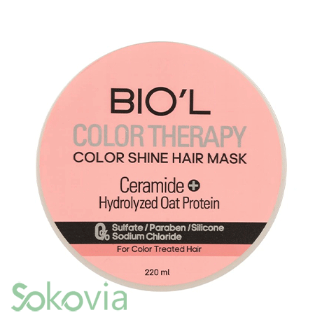 ماسک تثبیت کننده رنگ مو بیول مدل COLOR THERAPY