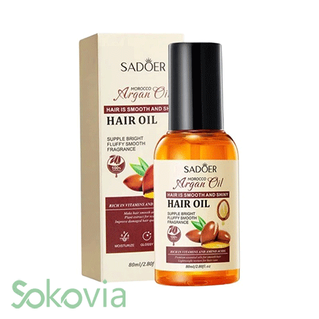 روغن مو سادور مدل آرگان 80 میل
