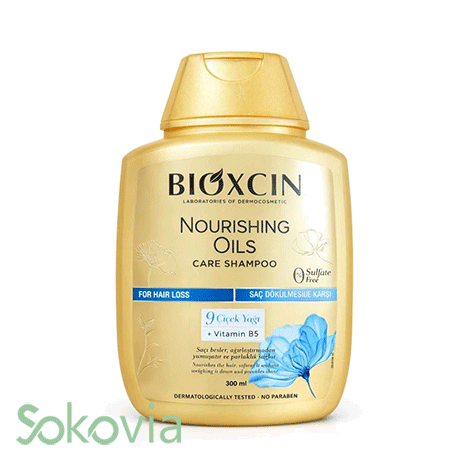 شامپو ترمیم‌ کننده مو بیوکسین مدل Nourishing Oils Care