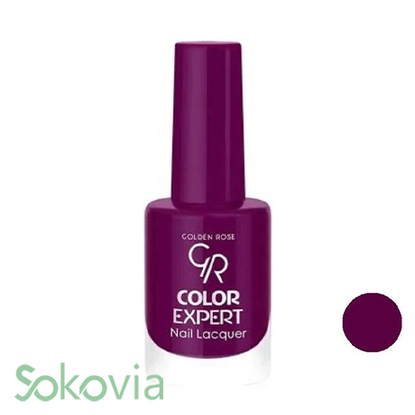 لاک ناخن گلدن رز مدل Color Expert شماره 28 بنفش