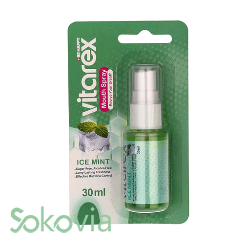 اسپری خوشبو کننده دهان ویتارکس مدل Ice Mint